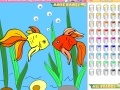 Hra Kid's coloring: Goldfish