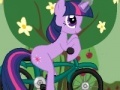 Hra Little pony - bike racing