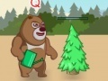 Hra Bear defend the tree