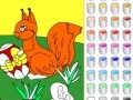 Hra Kid's coloring: Easter eggs