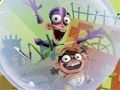 Hra Fanboy and Chum Chum-running in a bubble