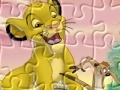 Hra The Lion King - funny puzzle