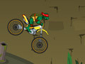 Hra Ninja Turtle Bike