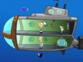 Hra Phineas and Ferb in a submarine