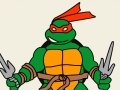 Hra Coloring Teenage Mutant Ninja Turtles
