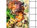 Hra Ice Age 3. Dawn of the Dinosaurs puzzle