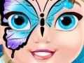 Hra Baby Elsa Butterfly Face Art