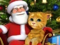 Hra Talking Ginger & Santa