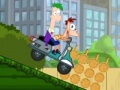 Hra Phineas And Ferb Crazy Motocycle