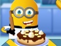 Hra Minion cooking banana cake