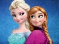 Hra Puzzle Anna Elsa Frozen
