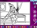 Hra Pink Panther Online Coloring