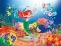 Hra Little Mermaid: Online Coloring Page