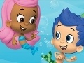 Hra Bubble Guppies Gil and Molly Puzzle