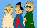 Hra Alvin and the Chipmunks: Coloring 