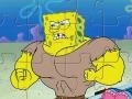 Hra Muscle Spongebob jigsaw 