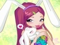 Hra Winx Bunny Style: Round Puzzle