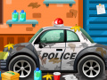 Hra Clean up police car
