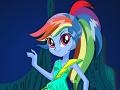 Hra My Little Pony: Equestria Girls - Legend of Everfree Rainbow Dash Dress Up