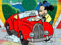 Hra Mickey Washing Car 