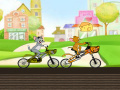 Hra Tom And Jerry Bmx Race