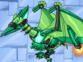 Hra Combine! Dino Robot - Ptera Green 