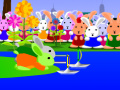 Hra Bunny Bloony 4 The paper boat