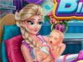 Hra Frozen Elsa Birth Caring