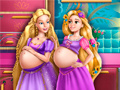 Hra Goldie Princesses Pregnant BFFs
