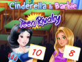 Hra Cinderella & Barbie Teen Rivalry