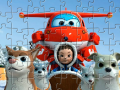 Hra Super Wings: Puzzle Helping Jett