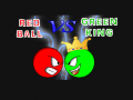 Hra Red Ball vs Green King  