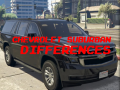 Hra Chevrolet Suburban Differences