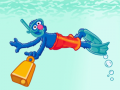 Hra 123 Sesame Street: Underwater Sink or Float