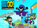 Hra Teen Titans Go Coloring Book
