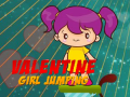 Hra Valentine Girl Jumping