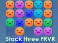 Hra Stack three FRVR