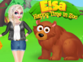Hra Elsa Happy Time In Zoo