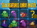 Hra Sea creatures cards match