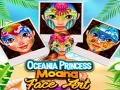 Hra Oceania Princess Moana Face Art
