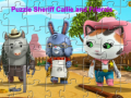 Hra Puzzle Sheriff Kelly and Friends