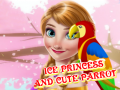 Hra Ice Princess And Cute Parrot