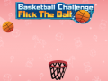 Hra Basketball Challenge Flick The Ball