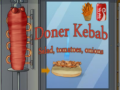 Hra Doner Kebab Salad, Tomatoes, Onions