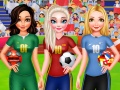 Hra BFF Princess Vote For Football 2018