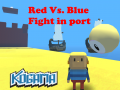 Hra Kogama: Red Vs. Blue Fight in port