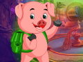 Hra  Mini escape-Naughty Pig