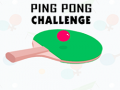 Hra Ping Pong Challenge