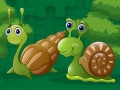 Hra Cute Snails Jigsaw