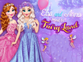 Hra Elsa and Anna Sent to Fairyland